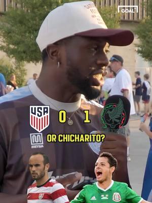 Who was better in their prime, Landon Donovan or Chicharito? 🇺🇸🇲🇽 We had this fan pick between some of the legendary players for both the USMNT and Mexico and he was showing El Tri a lot of love … was he cooking or nah? 👀 #football #soccer #mexico #usmnt #eltri #fifa #worldcup #landondonovan #chicharito #PremierLeague #MLS #goalusa #footballtiktok #soccertiktok