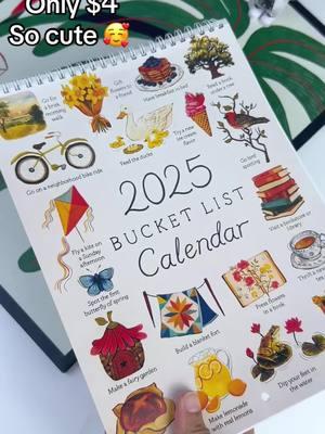 A Bucket list calendar is just what i needed in my life #giftideasforwomen #giftforher #womengifts #fyp #bucketlist #fyp #gift #tiktokmademebuyit #tiktokshopholidayhaul #2025 #newyear 