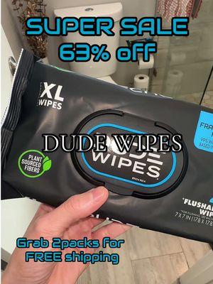 The biggest sale TikTok has seen!! @dudewipes  #dudewipes #shituation #madeinamerica #merica #dude #tiktokshopfinds #tiktokmademebuyit #spotlightfinds #tiktokshopjumpstartsale #newyearnewaura #ttslevelup #mademyyear #mensmentalhealth #mensproducts #freshandclean #unscented #bootywipes #wipes 