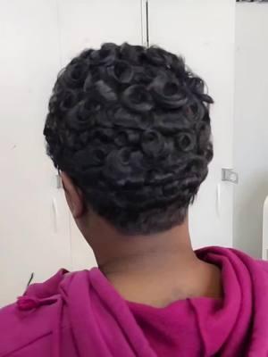 C curls ✨️ 😍 💕 on this lovely client..#bestinthegame #shorthair #shortcut #mountvernon #mountvernonhairstylist #mountvernonsalon #bronxhairstylist #Bronx #newyorkstylist #newyork #cavellspassionforhair #voiceofhair #cutlife✂️ #thecutlife #thelove #fypシ #foryoupage #foryou #cutandcurl #mushroomcut #pixiecut #thechoppedmobb #hairbrained_official  #happyclient #TRANSFORMATION #modernsalon 