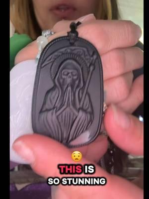 Hurry while it’s still on sale !!  Santa Muerte Rosary : In Three different colors Green, Black and White !!!   #santamuerte #santmuertedevotee #santamuerterosario #santamuerterosary #santamuertejewelry #ad 