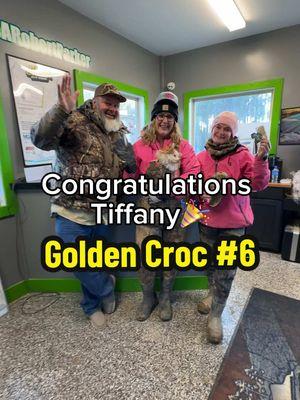 Congratulations finding #GoldenCroc #6 at @Deepcreekatv2.0 #scavengerhunt #mudding #goldencrochunt #offroadfun 