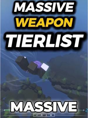 MASSIVE WEAPON TIERLIST JUJUTSU INFINITE #jujutsukaisen #jjk #jujutsuinfinite #tierlist #massive #roblox #fyp #jeiwascruel 