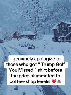 🏌️‍♂️🏌️‍♂️🏌️‍♂️ #trump #donaltrump #trumpsupporters #trumpgolf #donaltrump2024 #maga #golf #youmissed #youmissedit #youmissedtwice #EnergiKuatTiapLangkah #shirt #fashion #viralvideo #treding 