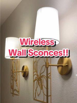 Such an easy way to add an elegant touch to any space. Grab yours while they’re still in stock! #wallsconces #wirelesswallsconce #batteryoperatedwallsconce #rechargeablelights #homedecor #homeimprovement #walldecor #lightingideas #lightingtips #homeupgrades #spotlightfinds #tiktokshopjumpstart #newyearnewaura #electronicsweek  #tiktokshopcreatorpicks #tiktokshoplastchance #likertla 