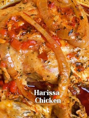 1 whole chicken 1 white onion 1 jar harissa Tony’s, thyme, parsley  350 sealed, 2 hours  #harissa #chicken #wholechicken #roastedchicken #stewedchicken #creatorsearchinsights 