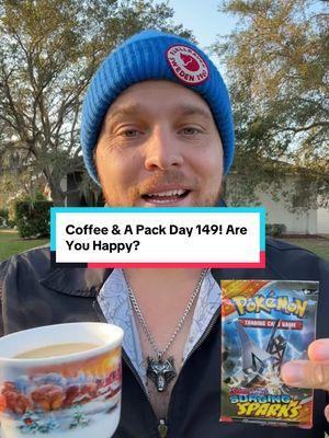 Coffee & A Pack Day 149! Are You Happy? #pokemon #MentalHealth #motivation #inspiration #happy #poke_ballers 