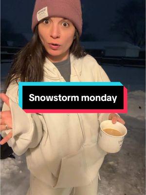 Freezing your 🍑 off shoveling and clearing your car off does wonders 🤣 #monday #snowstorm #morningmood #shoveling #morning #coffee #cheers #mylife 