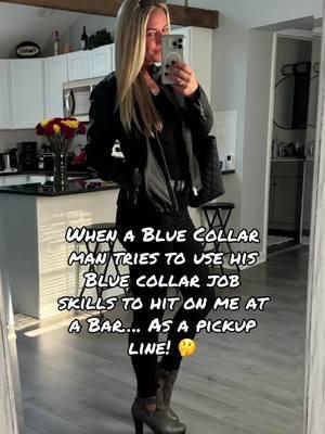 It was cute tho… ☺️ #fyp #work #bluecollar #pickupline #trucker #construction #peterbilt #worklife #metoosmile #truckersoftiktok #fun #womeninmensfields 