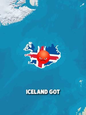 What if Iceland got mad? #history #unitedstates #geography #mapping #militarytiktok #geomap #wingeo #iceland 