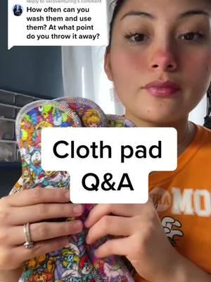 Q&A about cloth pads #period #pad #fyp #periodtips #reusablepads #information #periodt #washable #periodtok #periodtalk #women 