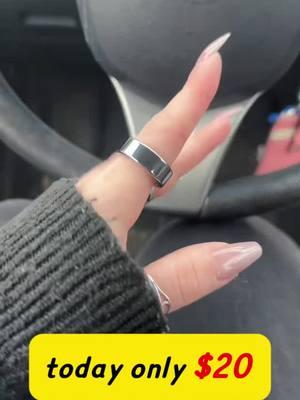 I have been loving my under $20 smart ring #smartring #smartringtech #healthtracking #affordablesmartring 