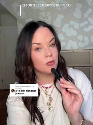 Replying to @amanda roe ♡ effortlessly it girl guide to jewelry #signaturejewelry #jewelry #effortlessitgirl #necklace #charmnecklace #layeringnecklaces #jewelrytips #GlowUp #glowuphacks #glowuptips 