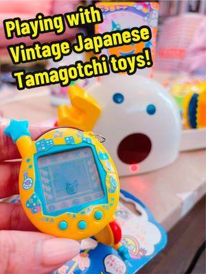 Recently, I got to spend time with some Tamagotchi Collector friends of mine & we played with some vintage Tamagotchi toys 💕🌟 #tamagotchi #tamagotchiuni #tamagotchiconnection #tamagotchicollection #tamagotchicollectors #たまごっち 