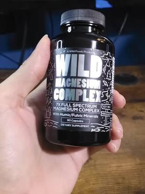 Wild Magnesium Complex ✨️ 7 types of Magnesium in 1 🙌 This is my favorite magnesium supplement at the moment 😁 I wish I could list benefits but I can't since this is tiktok, So Do your own research 🫵  #supplement #supplements #magnesium #magnesiumcomplex 