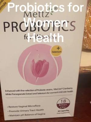 Probiotics for Women Health #mettz #microflora #urinarytracthealth #phbalance #womenhealth #probiotics 