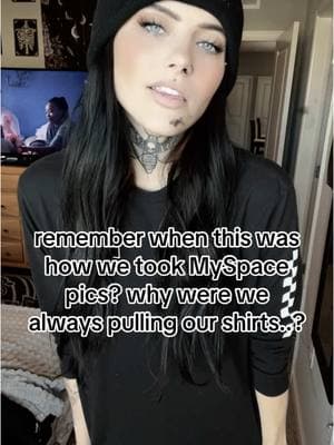 it was this, or super hella angles  from above 😂 #myspace #elderemo #scenequeen #iykyk #fyp #fypシ #iykyk #millennial #over30 #notaphase #girlswithtattoos #alttiktok #throwback #hellogoodbye 