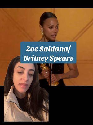 A little #zoesaldana and #britneyspears deep dive for you all ❤️❤️