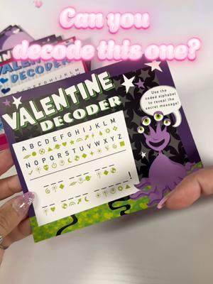 Can you decode the Valentine’s Card?! #asmr #valentines #cards #decode