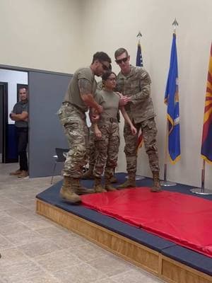 My Angelina doing a security forces exercise. She was tased. 😩 My little bitty sure is a tough one. #SecurityForcesExercise #SecurityForces #Tased #NeverADullMoment #MercadoFamily #Angelina #AirForceMom #MilitaryMom #Fyp #UnitedStatesAirforce #tase 