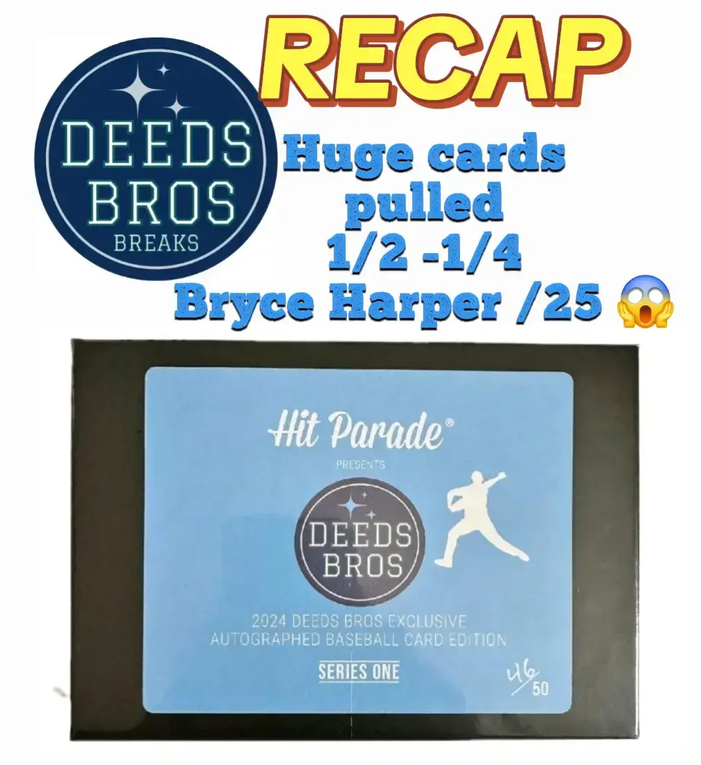 If you haven't checked us out,  what are your waiting for? premium pulls for a great price!! #deedsbros #MLB #baseball #sportscards #cardcollector #autograph #TikTokLIVE 