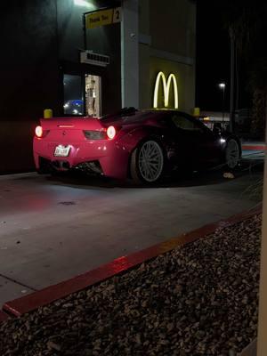 McChicken run in the widebody 458 @Legends_gio #fyp #cartok #carsoftiktok #ferrari #458 #libertywalk 