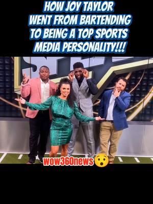 Joy Taylor's Great Success At FS1 Explained? Allegedly😯 #joytaylor #skipbayless #wow360news 