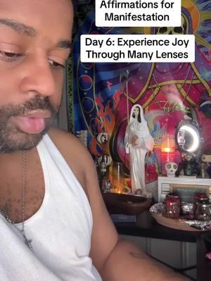 Day 6 #affirmationsformanifestation #magiamike #baddestbrujoofthebronx #uniqueandproud #dailyaffirmations #bronxbrujo #santamuertedevotee 