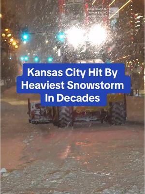 People across the Kansas City metro are trying to dig out from the first winter storm of 2025. Here's why all that snow may not be going anywhere anytime soon: #TheWeatherChannel #fyp #news #snow #KansasCity #road #car #slide #ice #weathertok #winter #winterweather #wintersnow #ice #damage #heavy #weatherchannel #winterstormblair