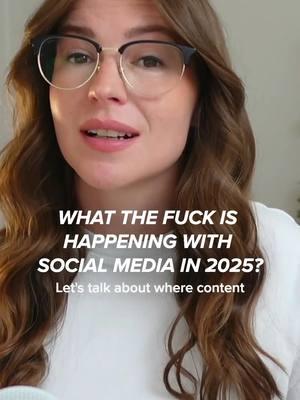 Anyone else feeling like social media is giving Black Mirror vibes? 👀 I've spent over a decade in content marketing, and I've never seen anything like what's happening right now. Between the platform identity crisis, the collective burnout, and yes those identical coffee pour videos we're all guilty of making… something's gotta give. In this week's YouTube video, I'm breaking down: 👉 Why social media felt different last year 👉 What "late-stage social media" means for biz owners 👉 What I predict is going to happen in 2025 👉 Why this might actually be GOOD news for small business owners Plus, I'm sharing my predictions for where this is all heading (hint: it's wild, but there's hope). Trust me, you'll want to watch this one. #contentcreation #contenttips #contentstrategy #contentpredictions #contentideas #socialmedia #socialmediatips #socialmediaprediction