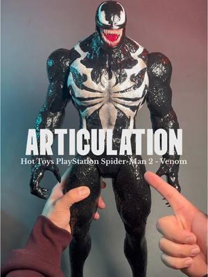 Articulation: Hot Toys PlayStation Marvel Spider-Man 2 - Venom  . #spiderman #spidermancomics #spiderverse #venom #massive #symbiote #wearevenom #hottoys #hottoys🔥 #hottoyscollections #hottoysmarvel #marvel #marvelcomics #spidermanvillains #big #figtok #toycollector #toycommunity 