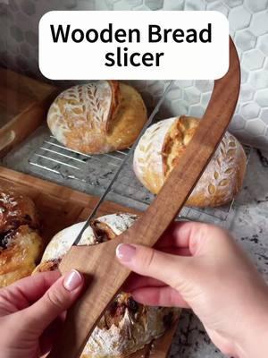 this would make an amazing gift for any sourdough bakers #breadknife #ballerinafarm #sourdough #bread #sourdoughforbeginners #sourdoughstarter #chocolatesourdough #GiftGulde #FanttikStyle #TikTokShopHolidayHaul#christmas#christmasgifts #giftsforher #goodforyou 