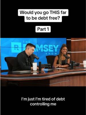 Would you go THIS far to be debt free? Click the link in my bio to watch the full episode! @Dr. John Delony #moneytok #moneyadvice #debtpayoff #debt 