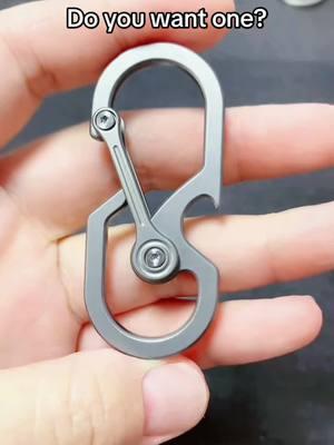 Do you want one?#fyp #edc #keychain #titanium #edcgear #keychains #tiktok_usa #carkeychain #multitool #coolgadgets #gadget #hakatoy #SmallBusiness #tiktokmademebuyit #amazonfinds #goodthing #coolstuff #newrtending #mensfashion 