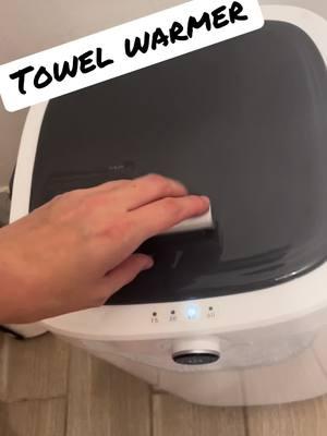 This is a game changer!! #towel #warm #warmup #bathroom #bathroomorganization #hot #fancy #gamechanger #musthave #product #towelwarmer #heat #fyp #viralvideo #supercool 