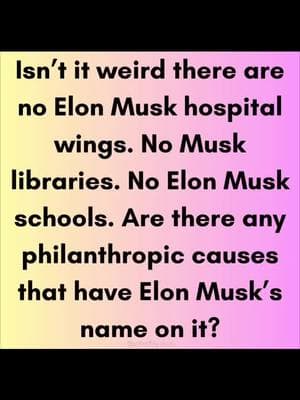 Elon is a #wealth#horder He does not care about anyone else but himself. 