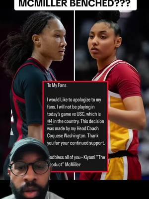 No kiyomi 🤷🏽‍♂️ #jujuwatkins #kiyomimcmiller #rutgers #usc #womensbasketball #espn #womenscollegebasketball #ncaabasketball #girlsbasketball #greenscreenvideo #greenscreen 