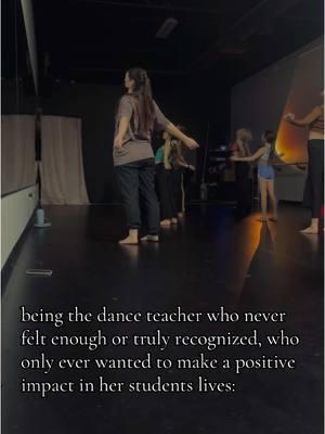 these classes made me feel so appreciated and seen - I love my students  #dancer #danceteacher #dancechoreographer #positiveteacher #safespace #dancetok #fyp #foryou 