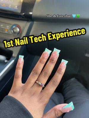 Come w/ ya girl to her 1st nail tech experience 😝💅🏽 @trippyytips on ig | inspo from @koifishkees 💕 #nailtech #georgianailtech #ghana #nailinspo 