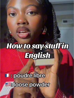 How to say makeup stuff in English #ameliorersonanglais #apprendrelanglais #learnenglish @MAC Cosmetics USA @maccosmetics 