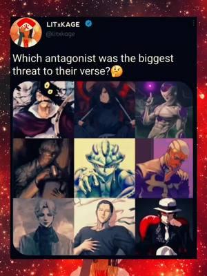 Which antagonist was the biggest threat to their verse?🤔 #animeedit #animeedits #animememes #animememe #animelife #animefanart #animekawaii #animefreak #animelovers #animeartist #animestyle #animeamv #animeislife #animeboys #animecute #animesketch #loveanime #animeforlife #animefans #animecosplay