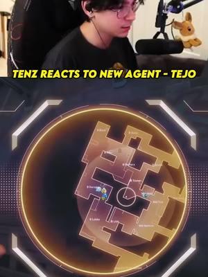 TenZ's Reaction To The New Valorant Agent Tejo (via twitch.tv/TenZ) #Valorant #valorantclips #valorantgaming #tenz #tenzvalorant #tejo