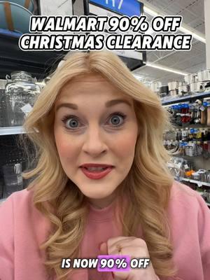 Walmart Christmas clearance has hit 90% off!! Make sure you are scanning all items using the Walmart app to verify prices as some items are stuck at 75% off… Look throughout the entire store and good luck clearance shopping! 🥳 #walmart #walmartclearance #walmartdeals #walmartfinds #clearance #hiddenclearance #clearanceshopping #savingmoney #christmasclearance 