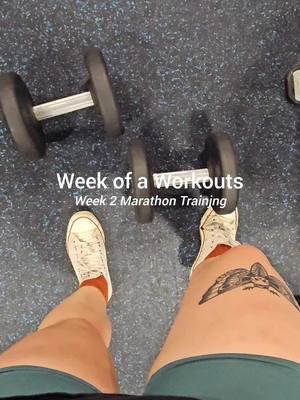 Week 2 of training complete for the Little Rock Marathon!!!! Here is what I did as a hybrid split between running (using the runna app) and listing, with some mobility work as well. #marathontraining #marathonrunner #littlerockmarathon #training #weekofworkouts #weeklyworkoutschedule #hybridtraining #runvlog #runner #gymgirl #runningandlifting #hotyoga #crunch #crunchgym #crunchlandolakes #hotgirlwalk #hotpilates #runna 