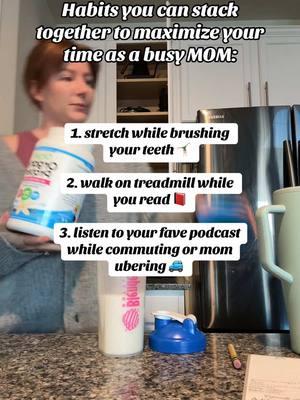 speaking of podcasts…what are your fave ones? Need some new ones to binge🙏🏻🙏🏻🙏🏻🙏🏻 bonus points if they are mom / health related! My fave biz one right now is @Shannon McKinstrie 😍 #habitstacking #healthyhabits #healthymom #podcasts #fitmom #habits #momlifebelike 