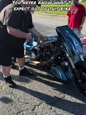 You never know what to expect out of this bike! #motorcycles #motorcycle #dragracing #dragrace #dragbike #motorcycle #cycledrag #bike #bikelifeworld #biker #dragbike #harley #harleydavidson 