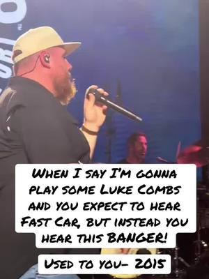 Will always be a BANGER! What other@Luke Combs song do you still listen to daily?! #countrymusic #countrymusictiktoks #happynewyear #lukecombs #lukecombsmusic #lukecombsconcert #lukecombstour #usedtolukecombs 