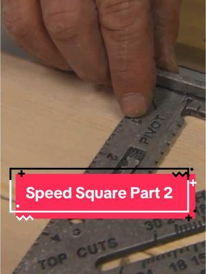 Replying to @Diane Bauer @Tom Silva has a few more speed square tips to up your carpentry game! 🔨 #ThisOldHouse #TOH #homerenovation #homeimprovement #DIY #tools #tooltips #speedsquare #carpentry 