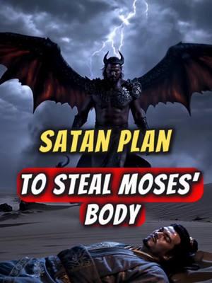 Satan’s Dark Plan to Steal Moses’ Body #BibleMysteries #GodsPlan #BiblicalStories 