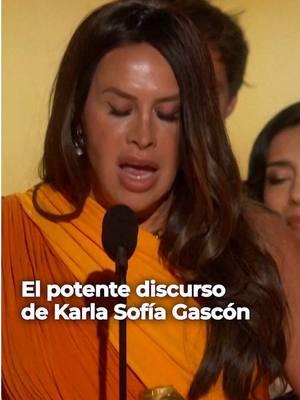 Karla Sofía Gascón fue protagonista en los Globos de Oro por el discurso que dio 🗣️🥲👏🏻 #KarlaSofiaGascon #actriz #GlobosDeOro #globosdeoro2025 #celebridades #Hollywood #famosos #viral #fypシ゚viral #noticias 